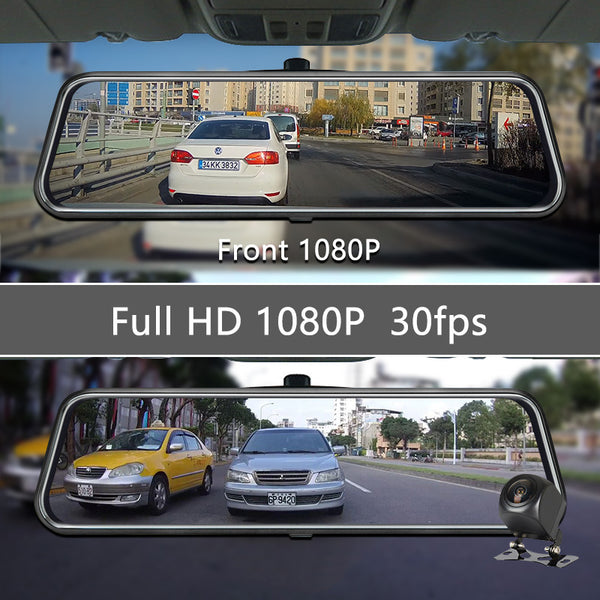 10 Inch Streaming Media Dashcam