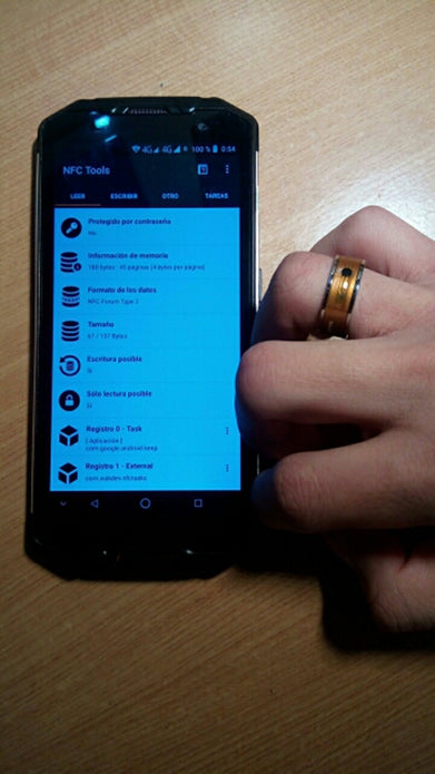 NFC Smart Ring Mobile Phone Accessories